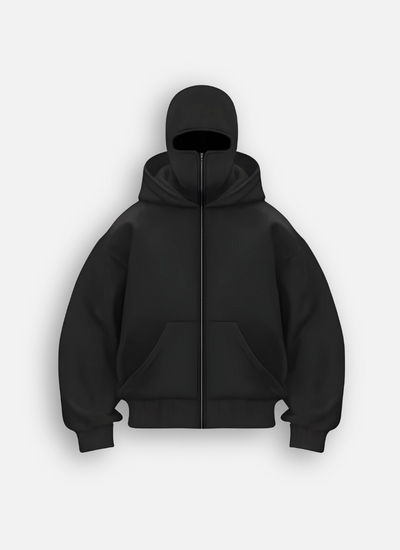 Jay - Mask zip hoodie