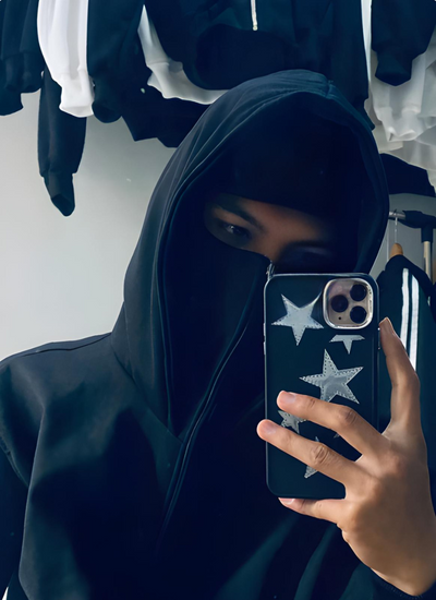 Jay - Mask zip hoodie