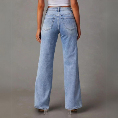 Victoria - Wide-Leg High-Waist Jeans