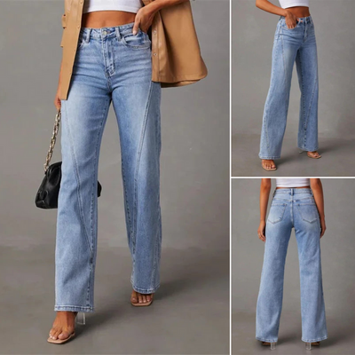 Victoria - Wide-Leg High-Waist Jeans