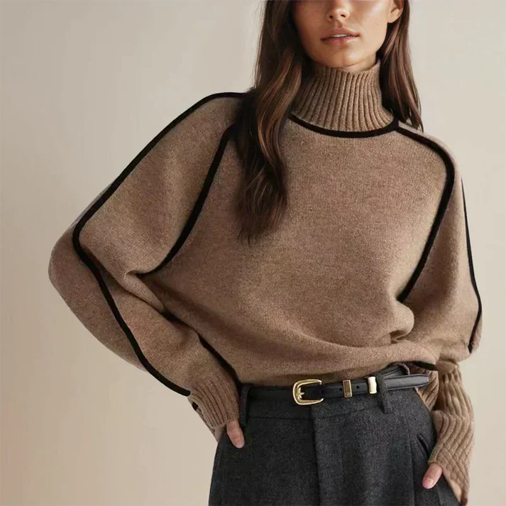 Eliva™ - Essential Turtleneck Sweater