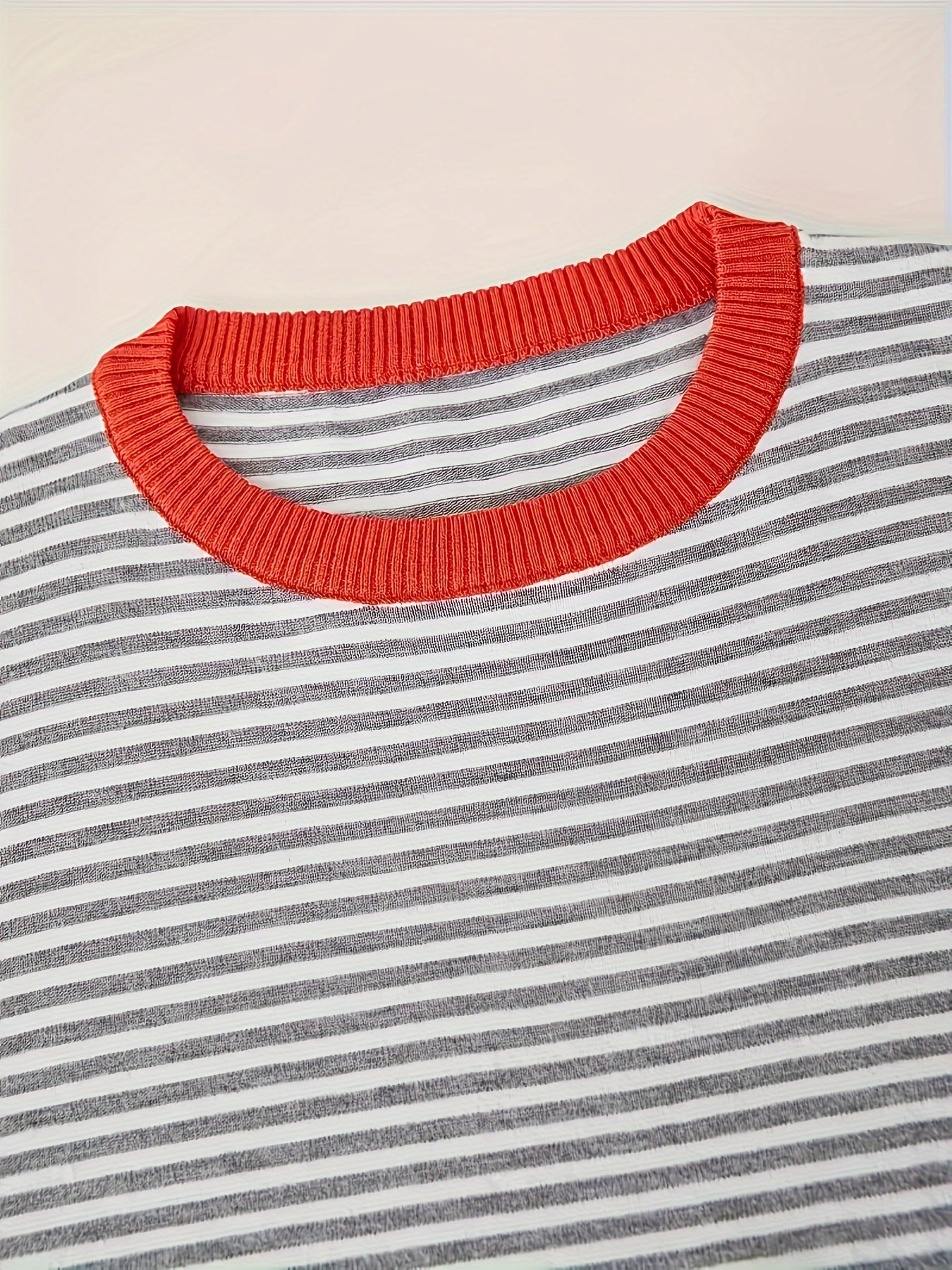 Ava - Color Block Striped Sweater