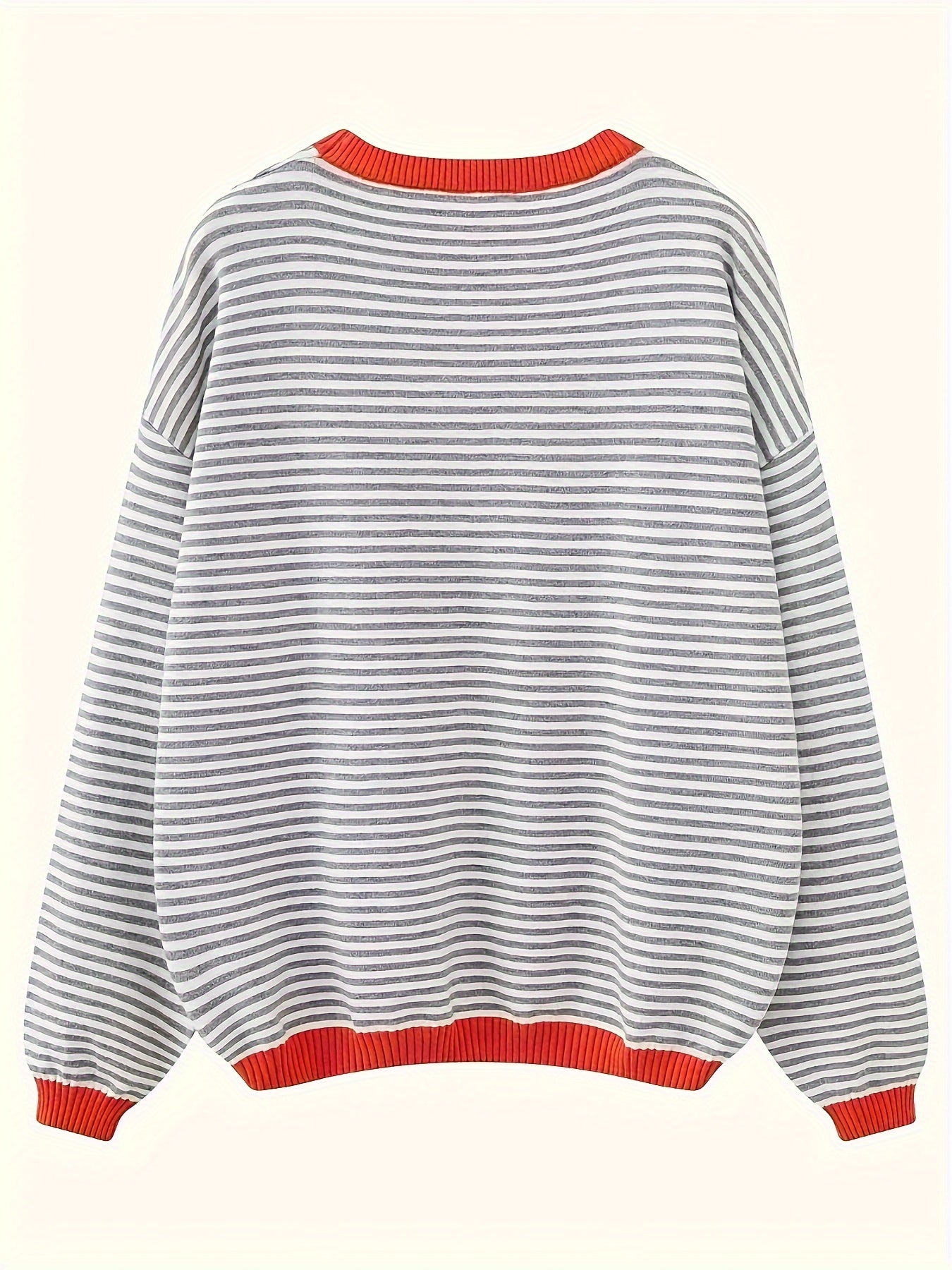 Ava - Color Block Striped Sweater