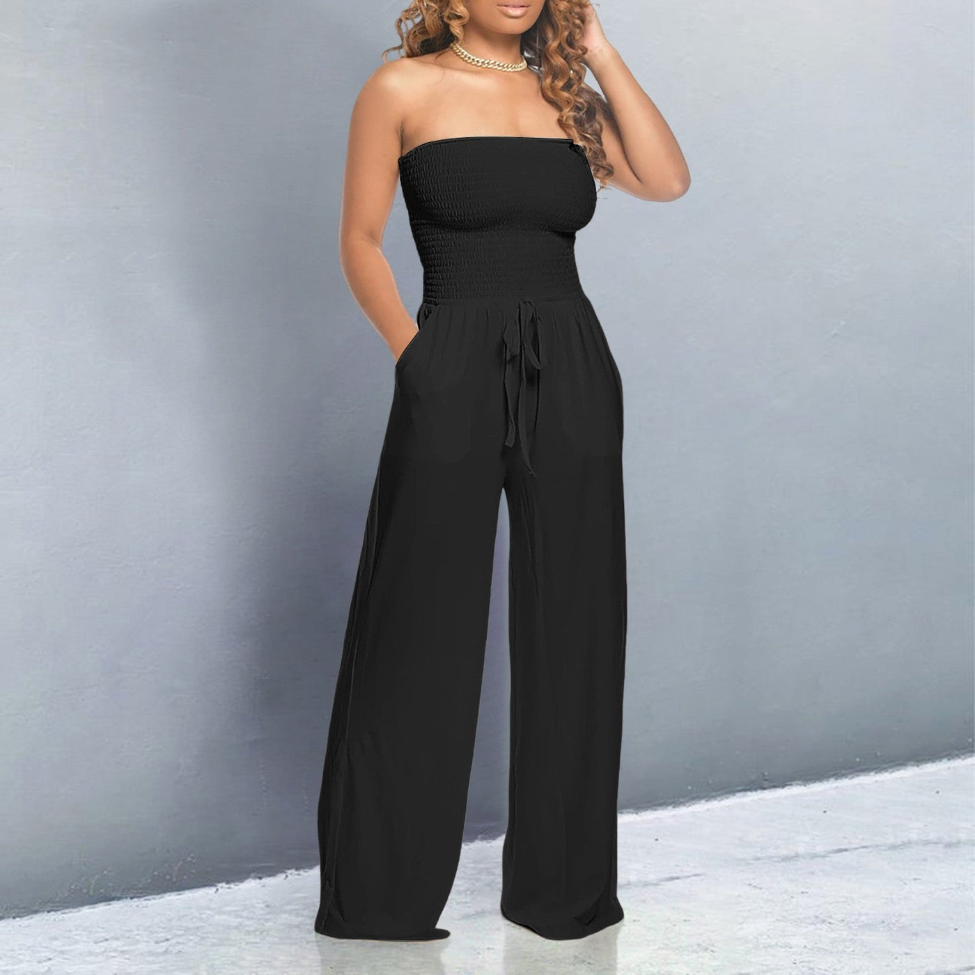 Sophie - Strapless Jumpsuit