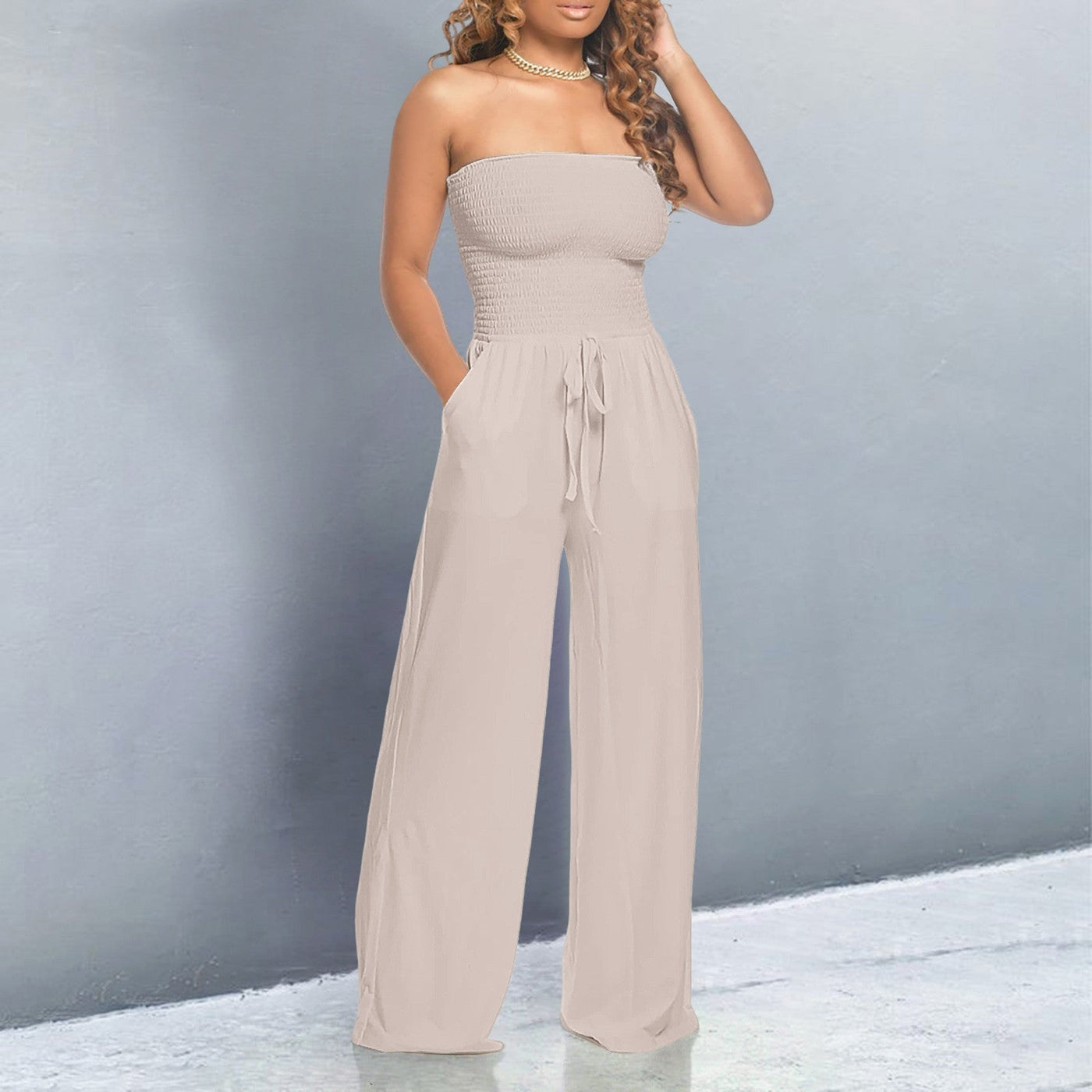 Sophie - Strapless Jumpsuit