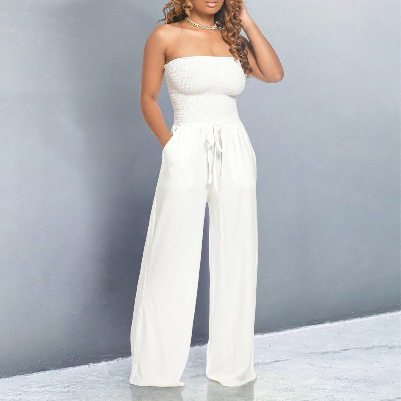 Sophie - Strapless Jumpsuit